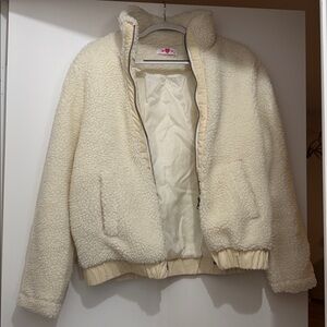 Buddy Love Cream Sherpa Jacket